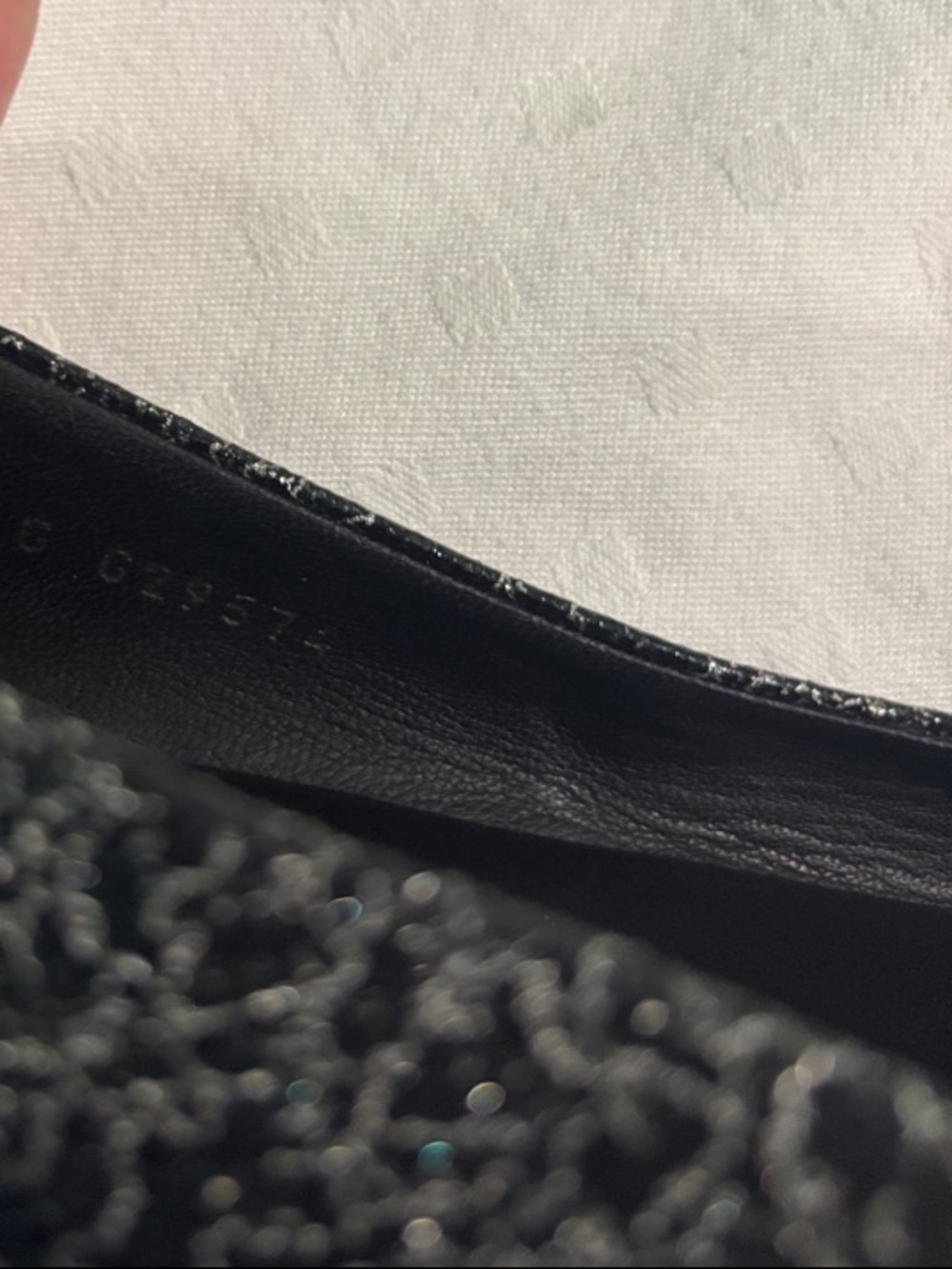 Chanel’s Interlocking CC Logo Pointed Toe Ballet Flats - Picture 8 of 16